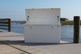Rough Water Dock Box - 80"W x 29"D x 33"H - RWDB80 - Marine Fiberglass Direct