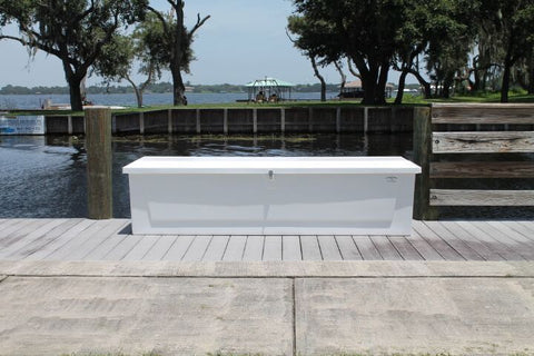 Classic Fiberglass Medium Profile Dock Box 96