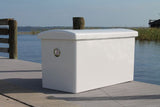 Rough Water Dock Box - 70"W x 29"D x 33"H - RWDB70 - Marine Fiberglass Direct