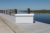 Rough Water Dock Box - 70"W x 22"D x 24"H - RWDB70LP - Marine Fiberglass Direct