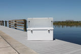 Rough Water Dock Box - 70"W x 22"D x 24"H - RWDB70LP - Marine Fiberglass Direct