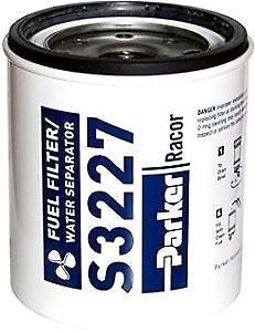 Filtro De Combustible Racor Para Motores Fuera Borda - Spin-On, Transparente, Aquabloc II