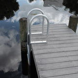 C&M Marine - 5 Step Standard Fixed Dock Ladder - Marine Fiberglass Direct