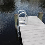 C&M Marine - 8 Step Standard Lift Dock Ladder - Marine Fiberglass Direct