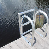 C&M Marine - 7 Step Standard Lift Dock Ladder - Marine Fiberglass Direct