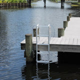 C&M Marine - 8 Step Standard Lift Dock Ladder - Marine Fiberglass Direct