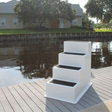 Fiberglass 4 (Four) Step Stairs - Marine Fiberglass Direct