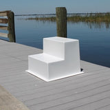 Fiberglass 2 (Two) Step Stairs - Marine Fiberglass Direct