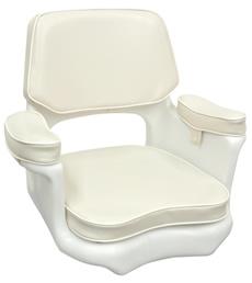 Todd Cape Cod Helm Seat - Seat w/ cushions (#1000) 85-1556C - Marine Fiberglass Direct