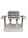 Todd Gloucester Ladder BK Seat w/Arm Rest Only (NO CUSHIONS)-94-1500NC
