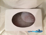 13¾" x 8¼" x 4-1/8" Fiberglass Speaker Box for 6x9 Speakers - NOT Painted/Finished - Marine Fiberglass Direct