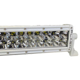 40" XX-Series LED Light Bar - Marine White (5W) Side Angle Close Up